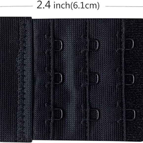 Bra Extender - Women Pack of 3 Soft Comfortable 3 Hooks Bra Extender 2.4x2.3 - Picture 2 of 6